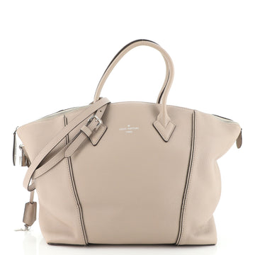 Louis Vuitton Soft Lockit Handbag Leather MM
