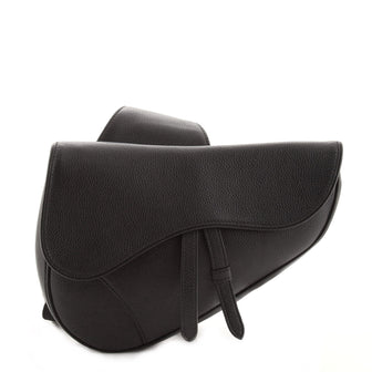Christian Dior Saddle Crossbody Bag Leather
