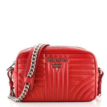 Prada Camera Bag Diagramme Quilted Leather Small