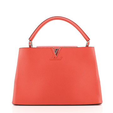 Louis Vuitton Capucines Bag Leather MM