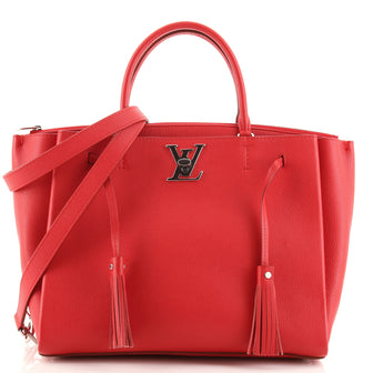 Louis Vuitton Lockmeto Handbag Leather