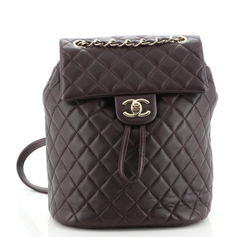 Chanel Urban Spirit Backpack Quilted Lambskin Small