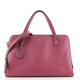 Gucci Lady Dollar Handle Bag Leather Medium