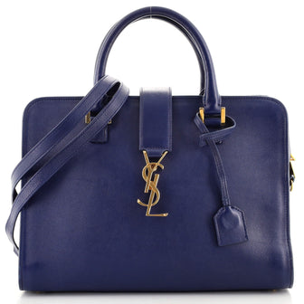 Saint Laurent Monogram Cabas Leather Small