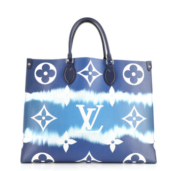 Louis Vuitton OnTheGo Tote Limited Edition Escale Monogram Giant GM