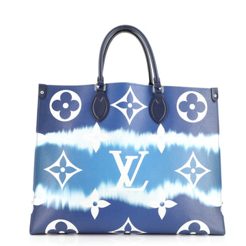 Louis Vuitton OnTheGo Tote Limited Edition Escale Monogram Giant GM