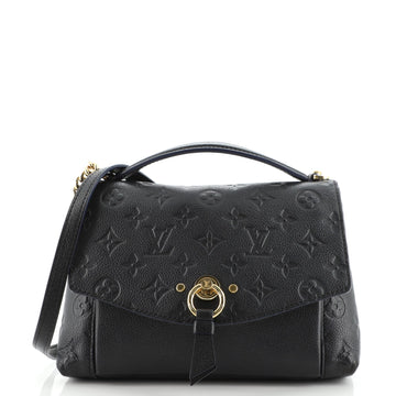 Louis Vuitton Blanche Handbag Monogram Empreinte Leather BB