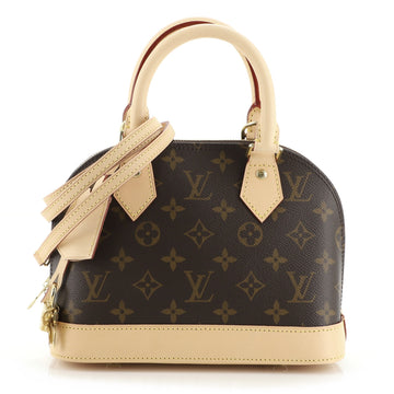 Louis Vuitton Alma Handbag Monogram Canvas BB