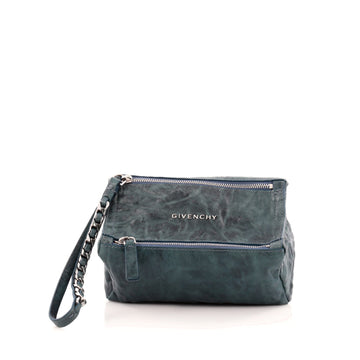 Givenchy Pandora Wristlet Clutch Leather