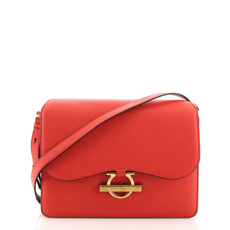 Salvatore Ferragamo Joanne Shoulder Bag Leather Large