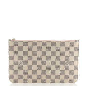 Louis Vuitton Neverfull Pochette Damier Large