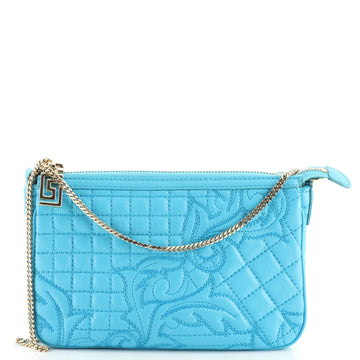 Versace Vanitas Chain Pochette Shoulder Bag Barocco Leather Small