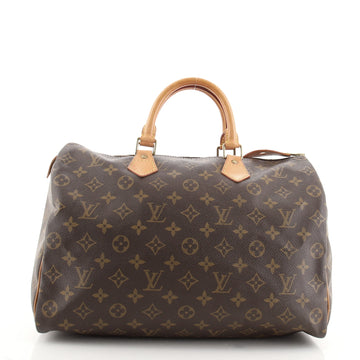 Louis Vuitton Speedy Handbag Monogram Canvas 35