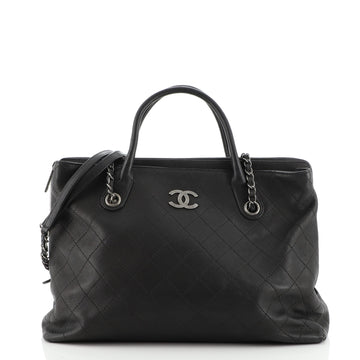 Chanel Urban Shopping Tote Quilted Caviar Large