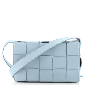 Bottega Veneta Cassette Crossbody Bag Maxi Intrecciato Leather