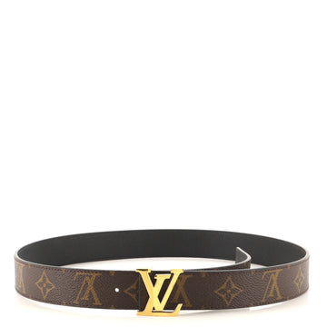 Louis Vuitton LV Initiales Reversible Belt Monogram Canvas and Leather Wide