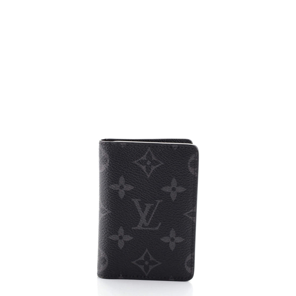 Louis Vuitton Monogram Eclipse Coated Canvas Pocket Organizer - Black  Wallets, Accessories - LOU819226