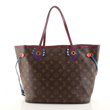 Louis Vuitton Neverfull NM Tote Limited Edition Totem Monogram Canvas MM