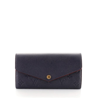 Louis Vuitton Sarah Wallet NM Monogram Empreinte Leather
