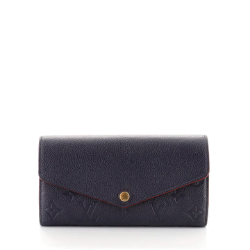 Louis Vuitton Sarah Wallet NM Monogram Empreinte Leather