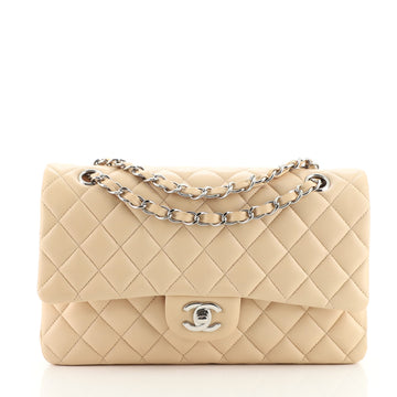 Chanel Classic Double Flap Bag Quilted Lambskin Medium