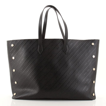 Givenchy Bond Shopper Tote Studded Embossed Leather Large