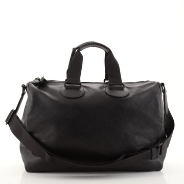Louis Vuitton Speedy Bandouliere Bag Monogram Shadow Leather 40