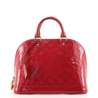 Louis Vuitton Alma Handbag Monogram Vernis PM