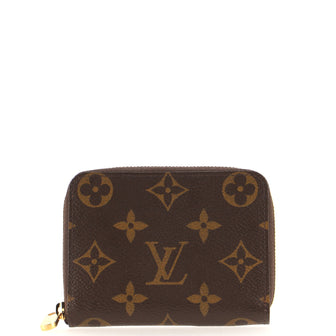 Louis Vuitton Zippy Coin Purse Monogram Canvas