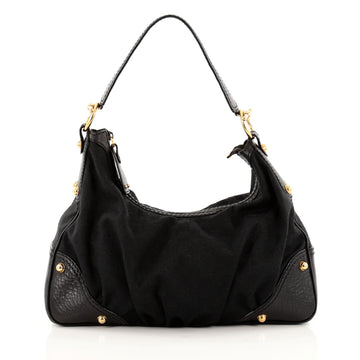 Gucci Jockey Hobo GG Canvas Medium