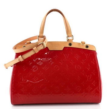 Louis Vuitton Brea Handbag Monogram Vernis MM