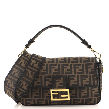 Fendi Baguette NM Bag Zucca Canvas Medium