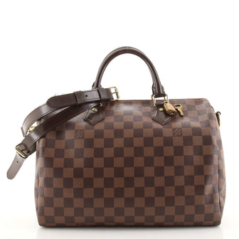 Louis Vuitton Speedy Bandouliere Bag Damier 30