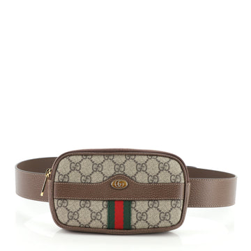 Gucci Ophidia Belt Bag GG Coated Canvas Mini