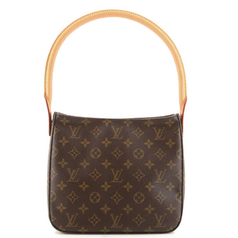 Louis Vuitton Looping Handbag Monogram Canvas MM