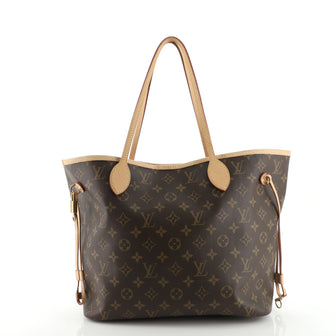 Louis Vuitton Neverfull NM Tote Monogram Canvas MM