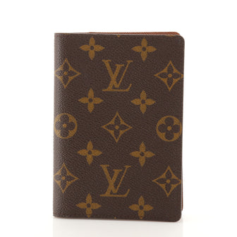 Louis Vuitton Passport Cover Monogram Canvas