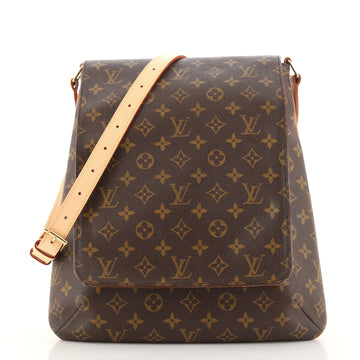Louis Vuitton Musette Salsa Handbag Monogram Canvas GM