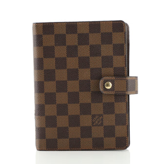 Louis Vuitton Ring Agenda Cover Damier MM