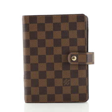 Louis Vuitton Ring Agenda Cover Damier MM