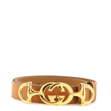 Gucci Interlocking G Horsebit Belt Leather Medium