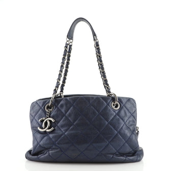 Chanel Chic Shopping Tote Quilted Caviar Small