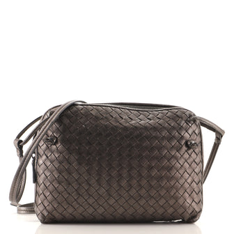 Bottega Veneta Nodini Crossbody Bag Intrecciato Nappa Small