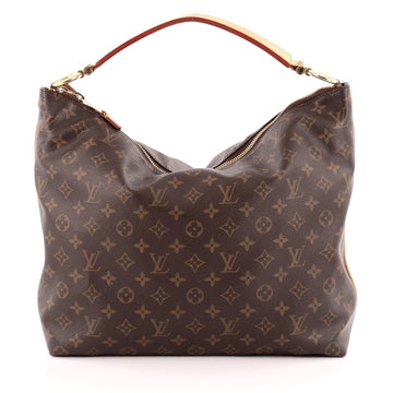 Louis Vuitton Sully Handbag Monogram Canvas MM