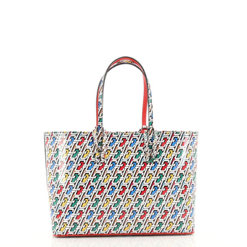 Christian Louboutin Cabata East West Tote Printed Patent Small