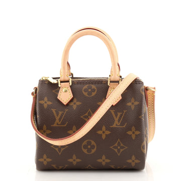 Louis Vuitton Speedy Bandouliere Bag Monogram Canvas Nano