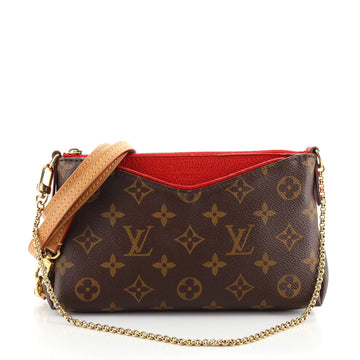Louis Vuitton Pallas Clutch Monogram Canvas