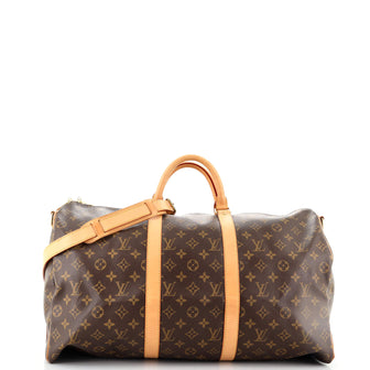 Louis Vuitton Keepall Bandouliere Bag Monogram Canvas 50