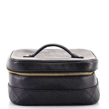 Chanel Vintage Cosmetic Case Lambskin