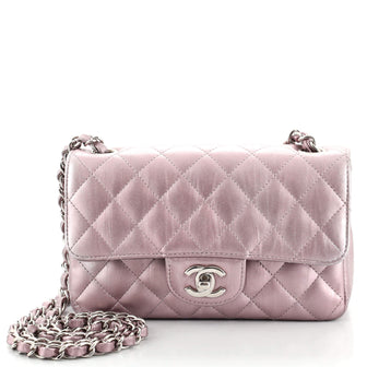 Chanel Pink Mini Bag - 67 For Sale on 1stDibs  chanel pink square mini, pink  chanel bag, chanel mini rectangular pink